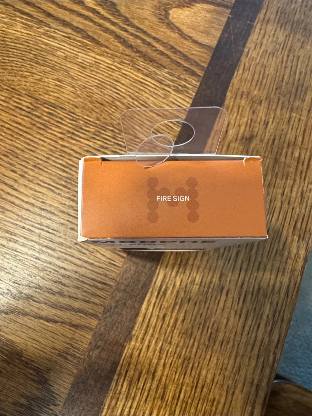 Morphe Packaging Box — Cream with Black Print